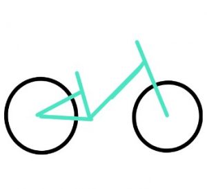 最高の自転車 イラスト 書き方 イラスト画像